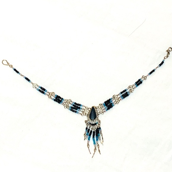 Authentic hand-made Native American anklet. - Picture 3 of 4